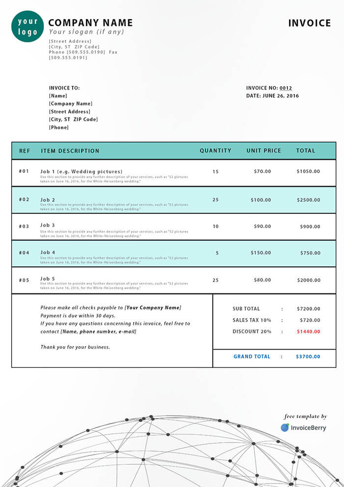 Pest Control Invoice Template (4)